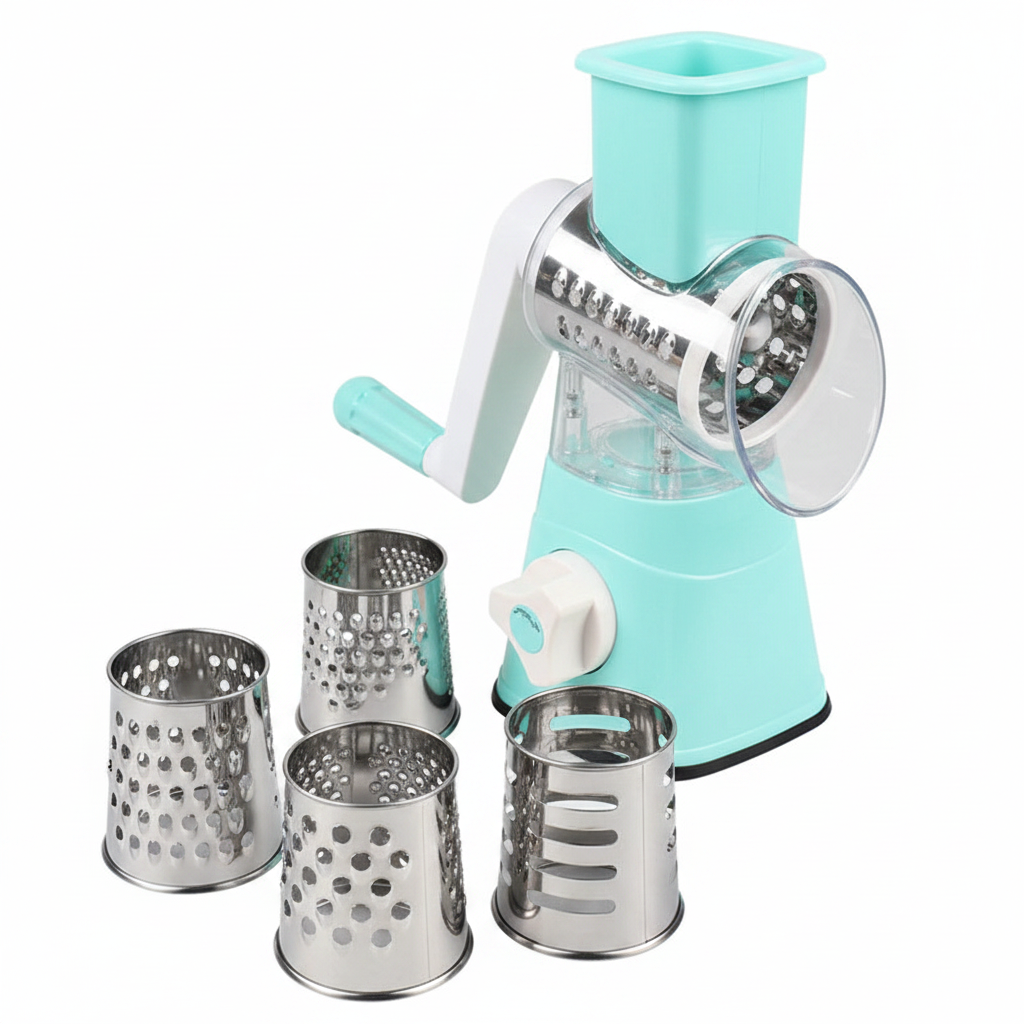 Rallador Cortador Manual 3 en 1