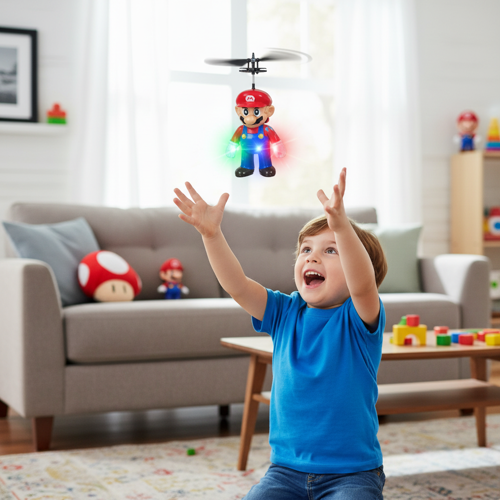 Dron Mario Con Luces